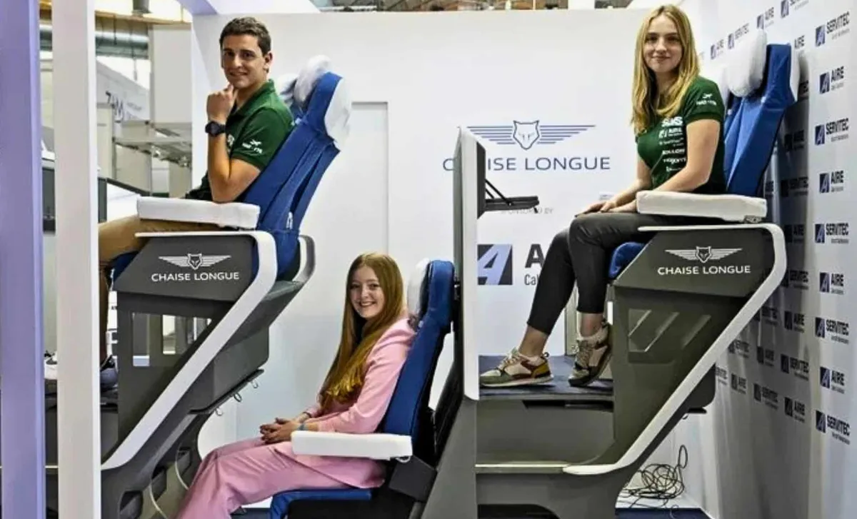 Revolutionäres Sitzdesign im Flugzeug: Neuer Wind oder Flieger-Albtraum?
